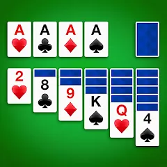 Взломанная Solitaire - Classic Card Games  [МОД Mega Pack] - последняя версия apk на Андроид