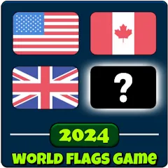 Скачать взлом World Flags Quiz Game (Ворлд Флагс Квиз Гейм)  [МОД Бесконечные деньги] - последняя версия apk на Андроид
