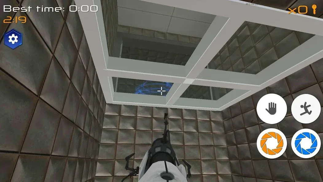 Portal Maze 2 game 3D aperture  [МОД Много денег] Screenshot 2