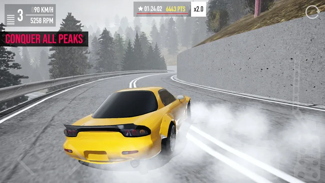 The Touge (Зе Тоуге)  [МОД Много монет] Screenshot 2
