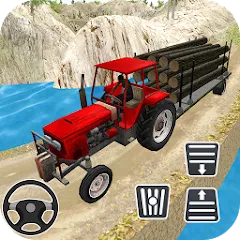 Взломанная Rural Farming - Tractor games  [МОД Меню] - последняя версия apk на Андроид