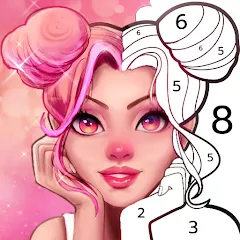 Скачать взломанную Coloring Game: Paint by Number  [МОД Бесконечные деньги] - стабильная версия apk на Андроид