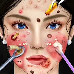 Взломанная ASMR Doctor Game: Makeup Salon (АСМР автономная сенсорная меридиональная реакция)  [МОД Mega Pack] - стабильная версия apk на Андроид