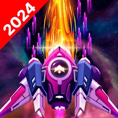 Взломанная Galaxy Attack - Space Shooter (Гэлэкси Атак)  [МОД Бесконечные деньги] - последняя версия apk на Андроид