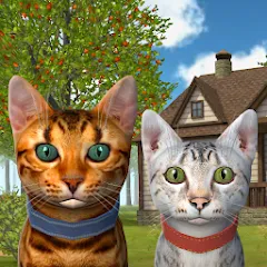 Взломанная Cat Simulator : Kitties Family  [МОД Меню] - последняя версия apk на Андроид