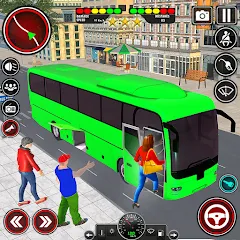 Взлом City Bus Simulator 3D Bus Game (Симулятор городского автобуса 3D  игра   )  [МОД Menu] - последняя версия apk на Андроид