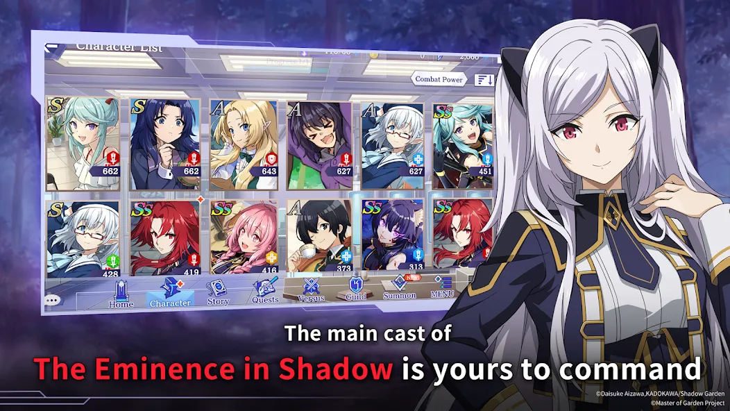 The Eminence in Shadow RPG (Зе Эминенс ин Шадоу РПГ)  [МОД Все открыто] Screenshot 2