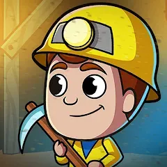 Скачать взломанную Idle Miner Tycoon: Gold Games  [МОД Бесконечные деньги] - стабильная версия apk на Андроид
