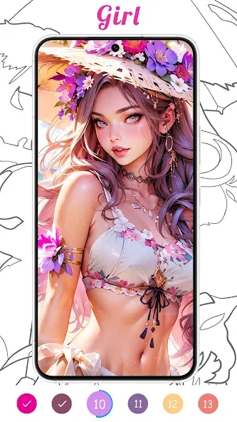 Coloring Games-Color By Number  [МОД Mega Pack] Screenshot 3
