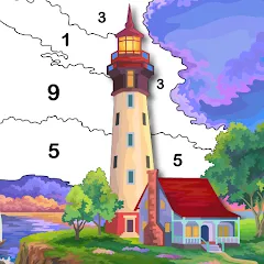 Взлом Hey Color Paint by Number Art  [МОД Menu] - полная версия apk на Андроид