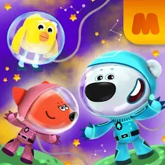 Скачать взломанную Be-be-bears in space  [МОД Много денег] - последняя версия apk на Андроид