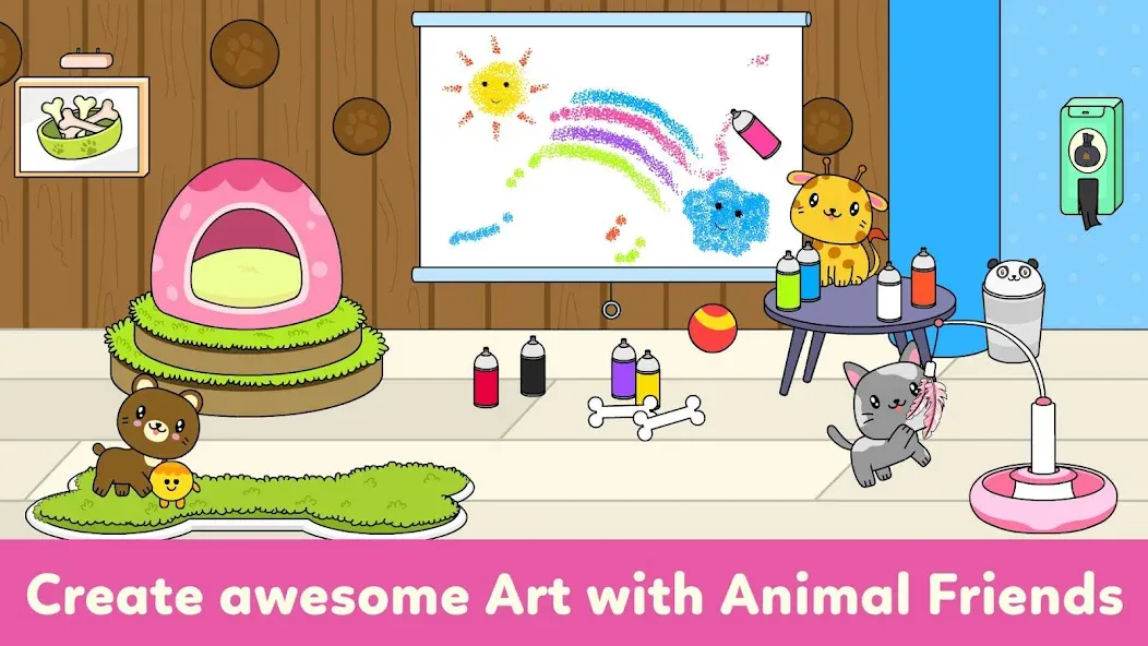 Tizi Town - My Pet Daycare  [МОД Unlocked] Screenshot 4