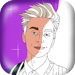 Взлом Раскраска Влада А4  [МОД Все открыто] - стабильная версия apk на Андроид