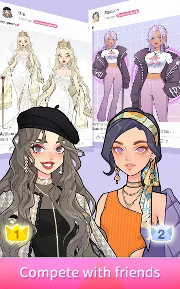 SuitU: Fashion Avatar Dress Up (уитУ)  [МОД Много монет] Screenshot 5
