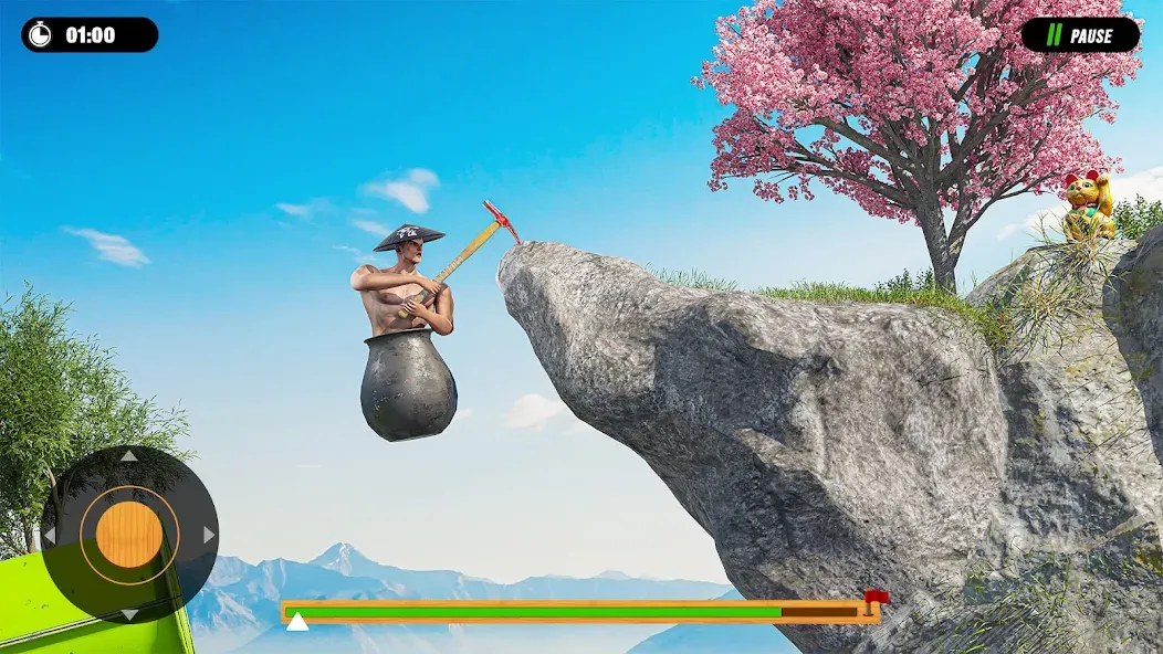 Hammer Climber Man: Pot Man 3D  [МОД Unlimited Money] Screenshot 1