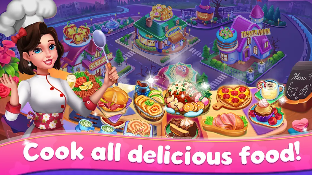 Mom's Kitchen : Cooking Games  [МОД Menu] Screenshot 2
