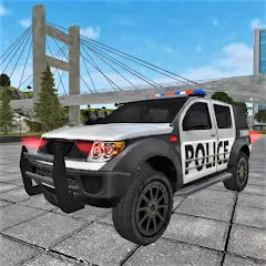 Скачать взломанную Miami Crime Police (Майами Крайм Полис)  [МОД Много денег] - последняя версия apk на Андроид