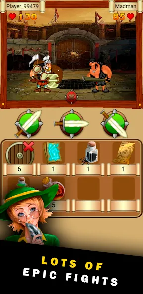 MMOQuest (mobitva) (ММОКвест)  [МОД Много монет] Screenshot 2
