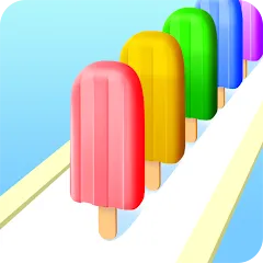 Взломанная Popsicle Stack (Попсикл Стэк)  [МОД Бесконечные монеты] - последняя версия apk на Андроид