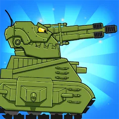 Взлом Merge Master Tanks: Tank wars (Мерж Танки)  [МОД Много монет] - полная версия apk на Андроид