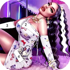 Скачать взломанную Fun Color:Happy Coloring games  [МОД Unlimited Money] - стабильная версия apk на Андроид
