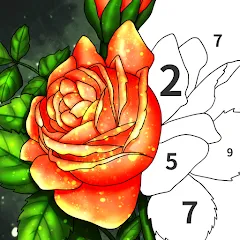Взлом Art Coloring - Color by Number  [МОД Mega Pack] - стабильная версия apk на Андроид