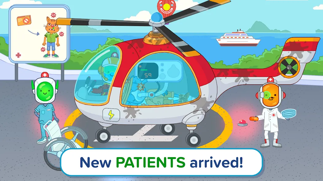 Pepi Hospital 2: Flu Clinic (Пепи Хоспитал 2)  [МОД Все открыто] Screenshot 3