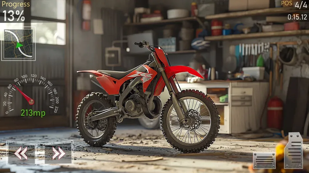 Motocross MX Dirt Bike Games  [МОД Много монет] Screenshot 1