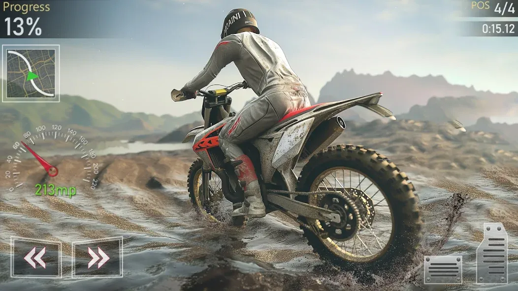 Motocross MX Dirt Bike Games  [МОД Много монет] Screenshot 3