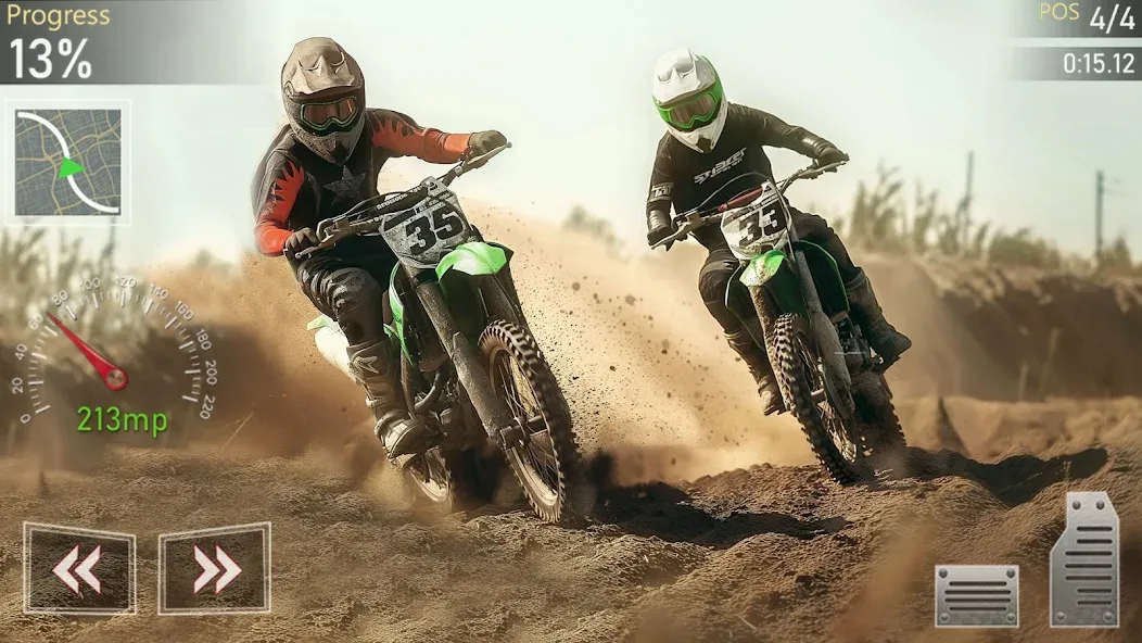 Motocross MX Dirt Bike Games  [МОД Много монет] Screenshot 4