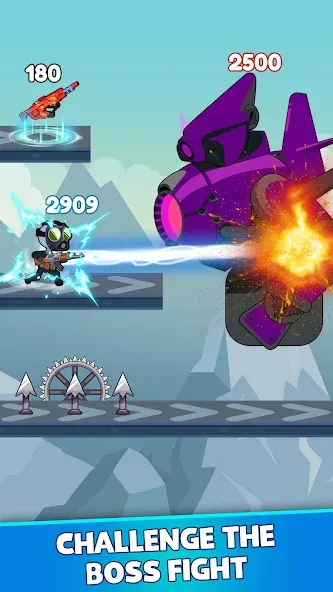 Stick Shooter: Battle Game (Стик Шутер)  [МОД Много денег] Screenshot 3