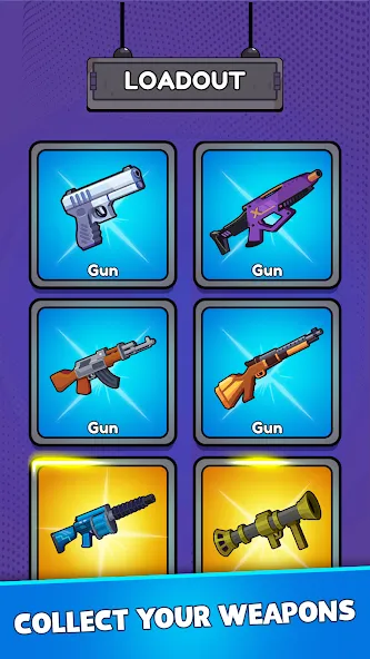 Stick Shooter: Battle Game (Стик Шутер)  [МОД Много денег] Screenshot 5