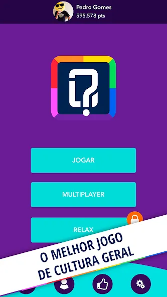 Quizit - Trivia Português (Квизит)  [МОД Много денег] Screenshot 1