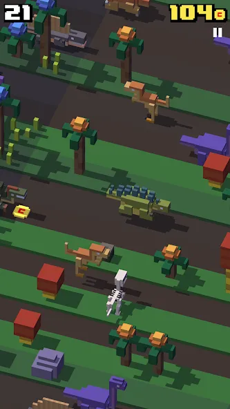Crossy Road (Кросси Роуд)  [МОД Все открыто] Screenshot 5