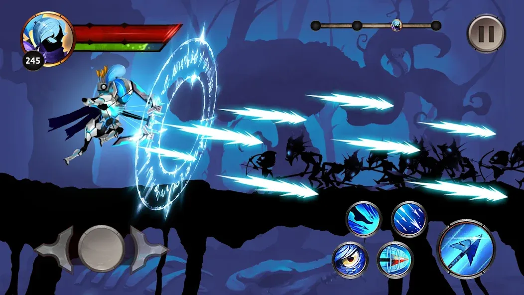 Stickman Legends Offline Games  [МОД Бесконечные монеты] Screenshot 3