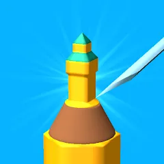 Скачать взломанную Carve The Pencil (Карв зе Пенсил)  [МОД Бесконечные деньги] - последняя версия apk на Андроид