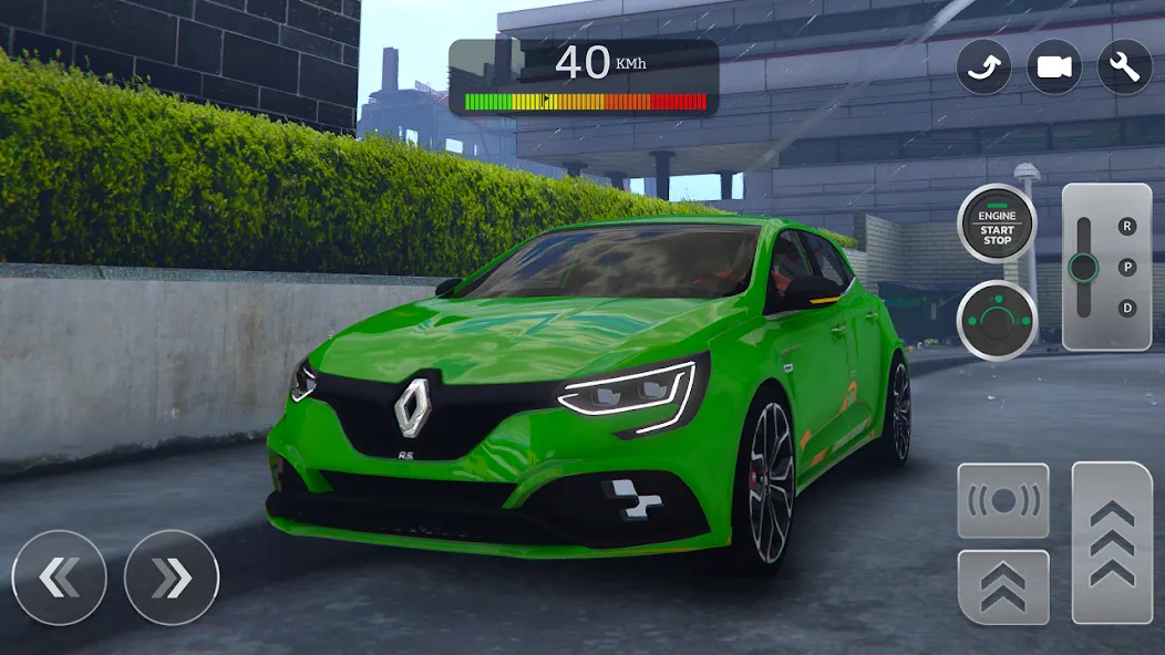 Renault Megane RS Simulator (Рено Меган  Симулятор)  [МОД Бесконечные монеты] Screenshot 2