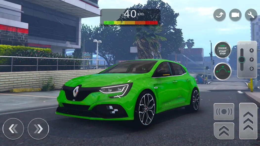 Renault Megane RS Simulator (Рено Меган  Симулятор)  [МОД Бесконечные монеты] Screenshot 5