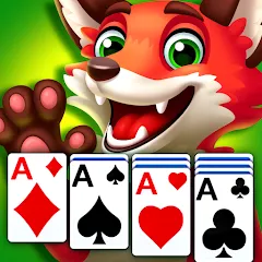 Скачать взлом Solitaire Zoo  [МОД Меню] - стабильная версия apk на Андроид
