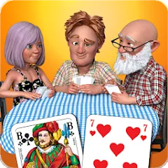 Взлом Mau Mau am Stammtisch (Мау Мау на общем столе)  [МОД Mega Pack] - стабильная версия apk на Андроид