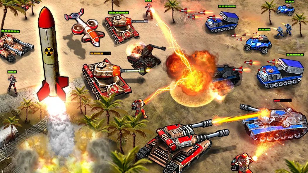 Command Generals RTS  [МОД Меню] Screenshot 2