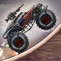 Скачать взломанную Zombie Hill Racing: Earn Climb (Зомби Хилл Рейсинг)  [МОД Бесконечные монеты] - полная версия apk на Андроид