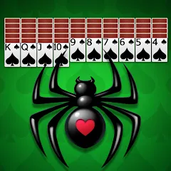 Скачать взлом Spider Solitaire - Card Games  [МОД Unlocked] - стабильная версия apk на Андроид